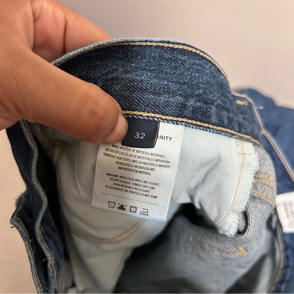 Citizens of Humanity Annina Premium Vintage Hi-Rise Button Fly Wide Leg Jean 32 - Picture 8 of 13